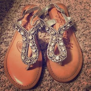 Naughty Monkey sandals size 6.5